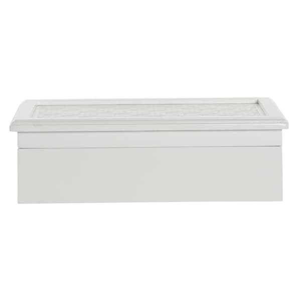 Kellorasia DKD Home Decor Valkoinen Vaaleanpunainen Kristalli Puu MDF 29 x 20 x 9 cm (12 osaa)