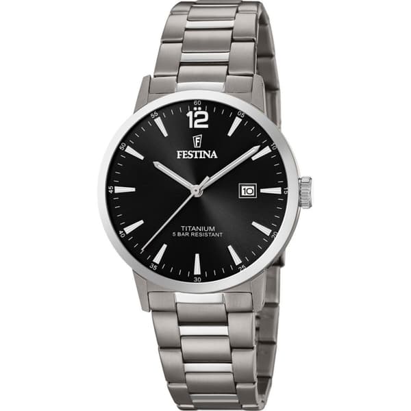 Miesten rannekellot Festina F20435/3 Musta