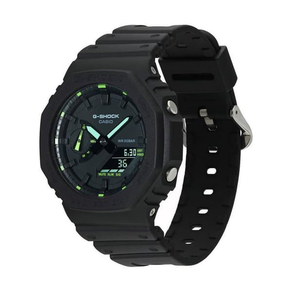 Herrklocka Casio G-Shock OAK - Neon Green Index (Ø 45 mm)