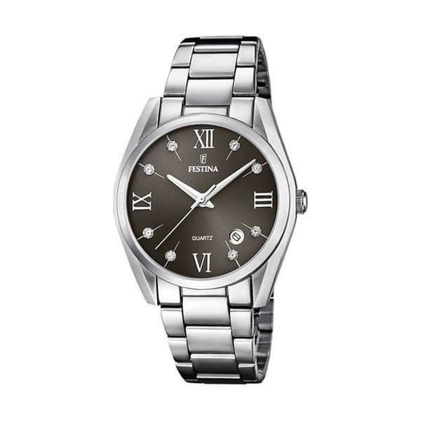 Miesten rannekellot Festina F16790/F Harmaa Hopeinen
