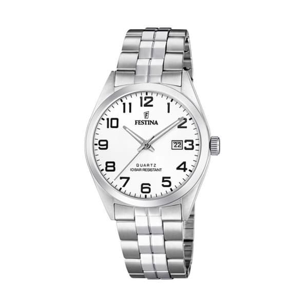 Herreur Festina F20437/1 Sølvfarvet (Ø 40 mm)