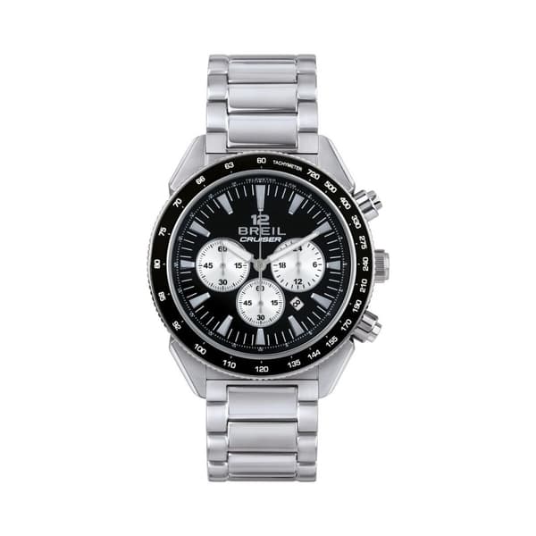 Herrklocka Breil TW1924 Svart Silvrig (Ø 44 mm)