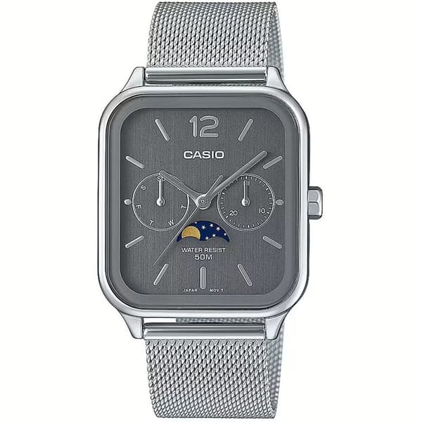 Herrklocka Casio MTP-M305M-8AVER Grå Silvrig