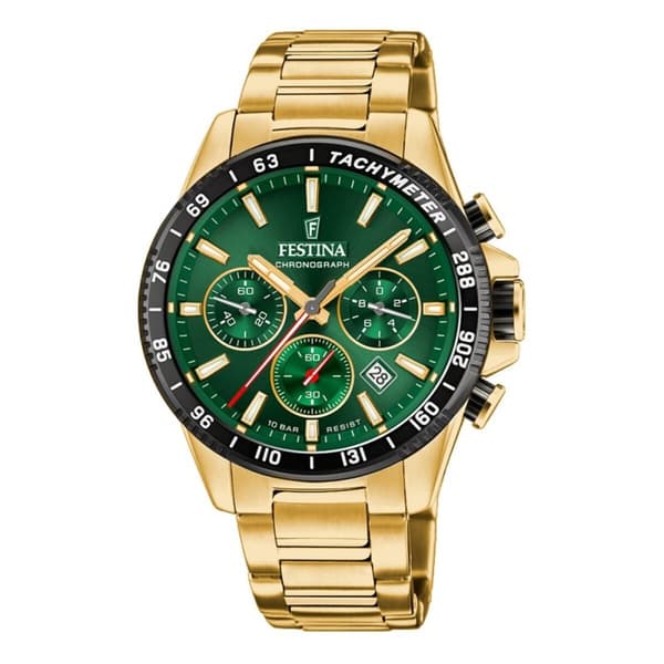 Herrklocka Festina F20634/4 Grön