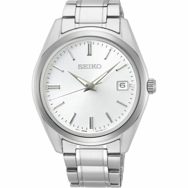 Herrklocka Seiko SUR307P1 Silvrig (Ø 40 mm)