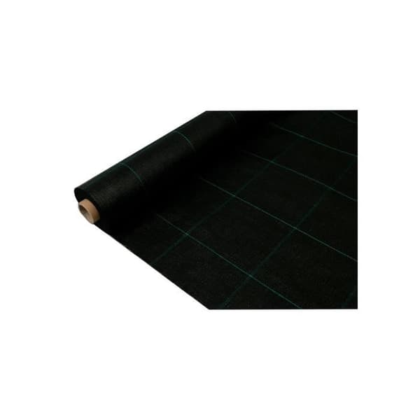 Black Anti-Grass Mesh 100g 2x25m Fun&amp;Go - GENERISK - Polypropen Anti-Grass Net