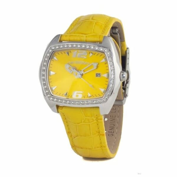 Unisex kellot Chronotech CT2185LS (Ø 41 mm) - Keltainen