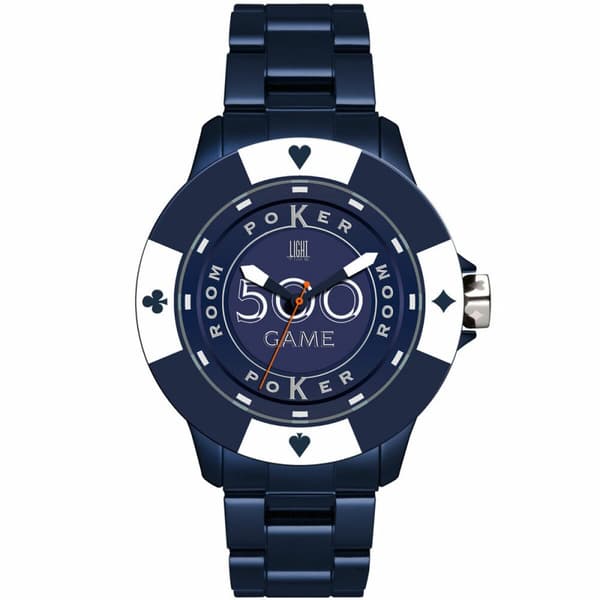 Unisex kellot Light Time POKER (Ø 41 mm)