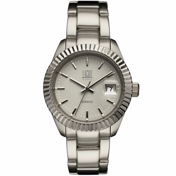 Unisex ur Light Time ALLUMINIUM (Ø 34 mm)