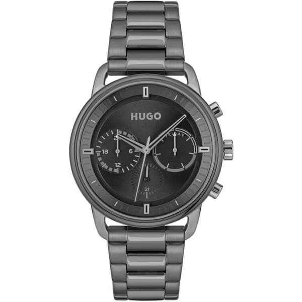 Unisex kellot Hugo Boss 1530234 Tumman harmaa (Ø 44 mm)