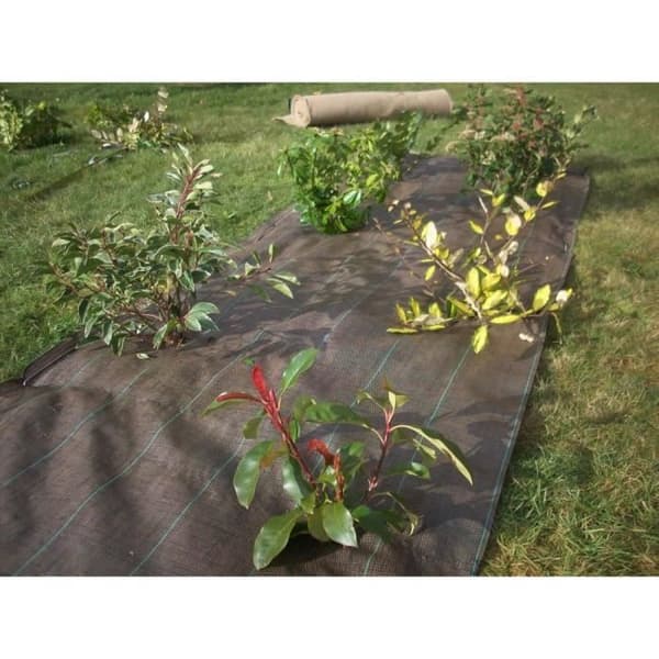 VILMORIN Vävt halmskydd pp - 20 m - Standard - Grön - 1,05 m x 20 m