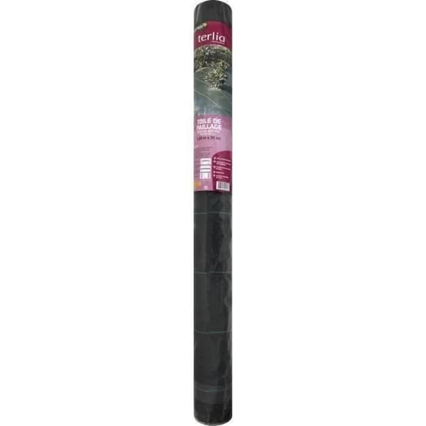 VILMORIN Vävt halmskydd pp - 20 m - Standard - Grön - 1,05 m x 20 m