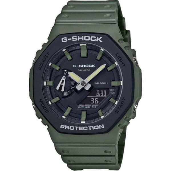 Herreur Casio G-Shock OAK LAYERED BEZEL Sort (Ø 44,5 mm) (Ø 45 mm)