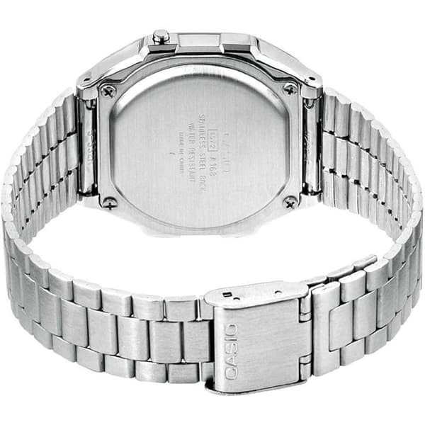 Unisexklocka Casio A168WA-1YES Svart Silvrig (Ø 36 mm)