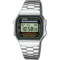 Miniatyrbild 1 av 5: Unisexklocka Casio A168WA-1YES Svart Silvrig (Ø 36 mm)