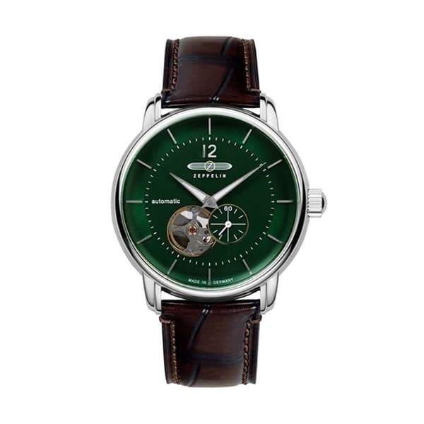 Herrklocka Zeppelin 8166-4 Grön (Ø 40 mm)