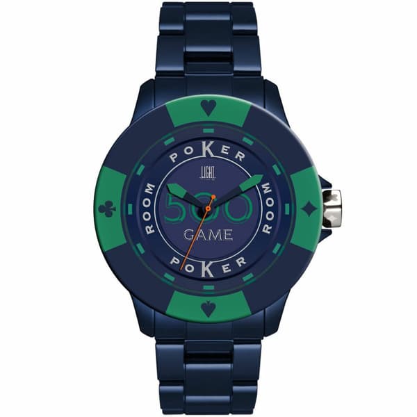 Unisex ur Light Time POKER (Ø 48 mm)