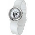 Miniatyrbillede 1 af 2: Unisex ur Hip Hop MICKEY METAL WHITE Hvid (Ø 32 mm)