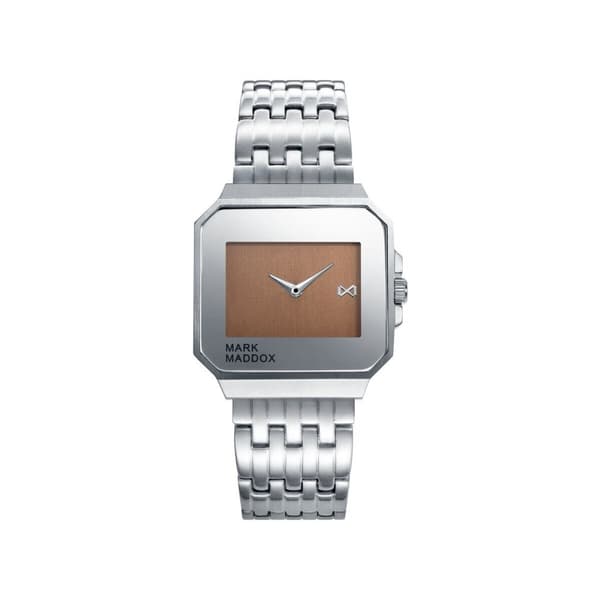 Unisex ur Mark Maddox HM7113-40 Sølvfarvet (Ø 40 mm)