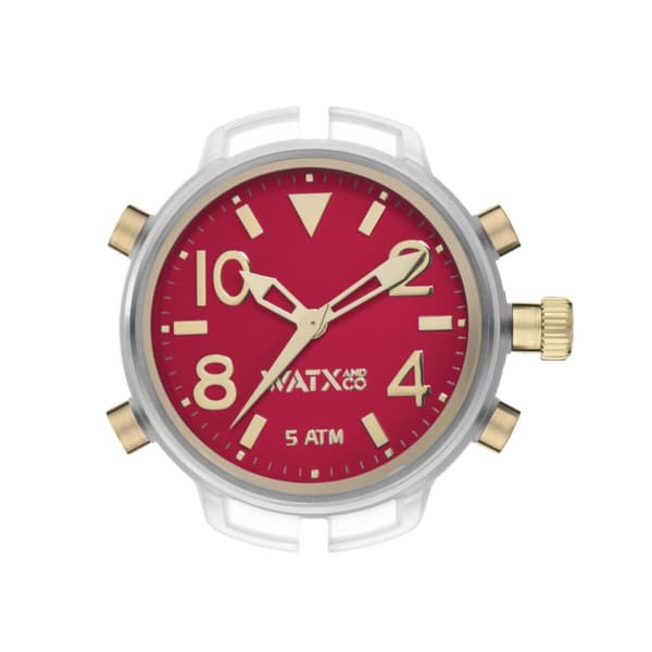 Unisex ur Watx & Colors RWA3723 Rød (Ø 49 mm)