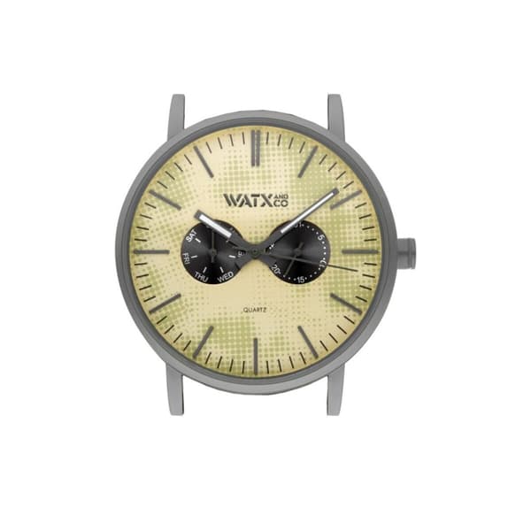 Unisex ur Watx & Colors WXCA2724  Gul Grå (Ø 44 mm)