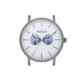 Miniatyrbillede 1 af 2: Unisex ur Watx & Colors WXCA2733 Grå Sølvfarvet (Ø 44 mm)