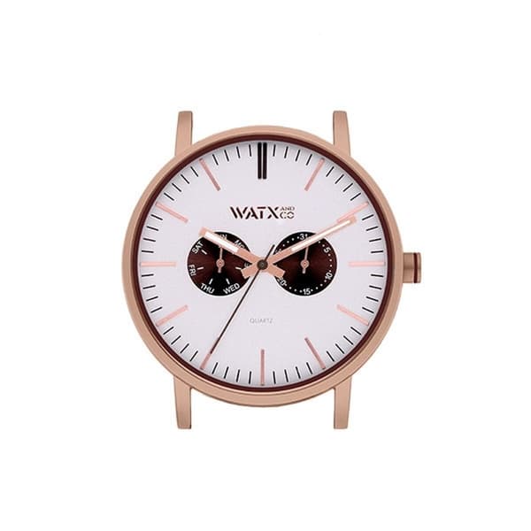 Unisex ur Watx & Colors WXCA2735 Grå Pink Sølvfarvet (Ø 44 mm)
