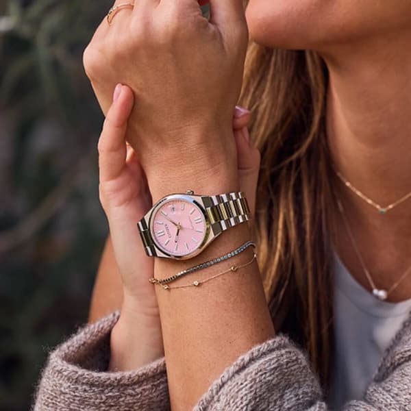 Unisex ur Citizen TSUYOSA Automatic Sølvfarvet (Ø 37 mm)