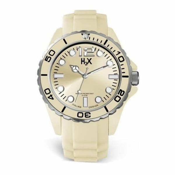 Unisex ur Haurex SC382UC1 Flødefarvet (Ø 42 mm)