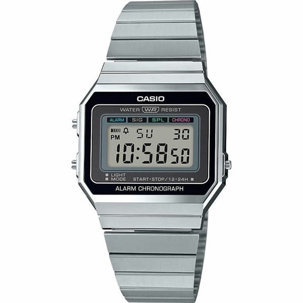 Unisexklocka Casio VINTAGE Svart Silvrig (Ø 36 mm) (Ø 35,5 mm) (Ø 35 mm)