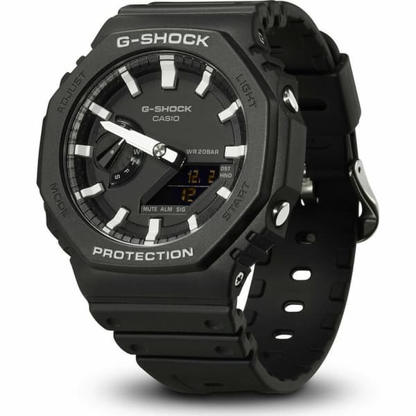 Unisexklocka Casio G-Shock OAK BLACK Svart (Ø 45 mm) (Ø 44,5 mm)