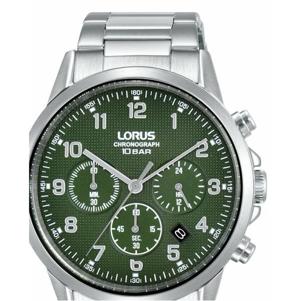 Herreur Lorus RT315KX9 Grøn Sølvfarvet