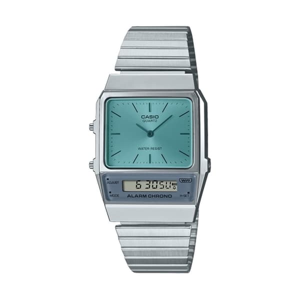 Unisex ur Casio VINTAGE EDGY COLLECTION Sølvfarvet (Ø 40 mm)