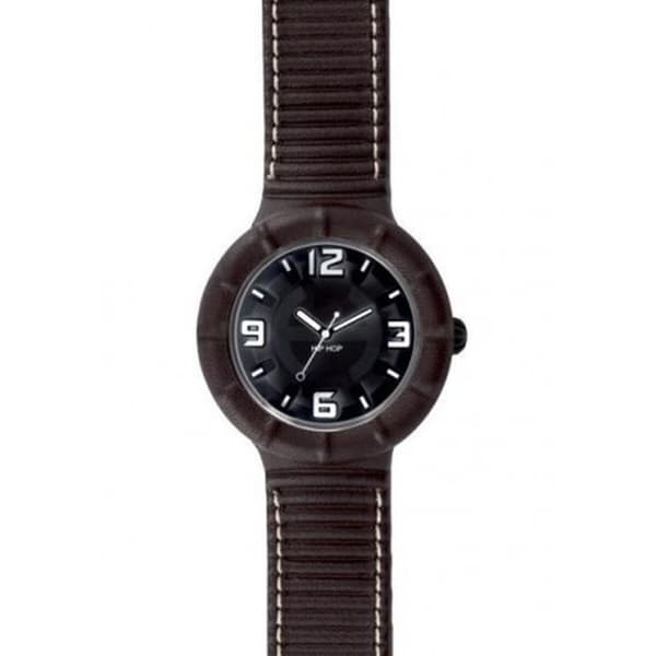 Unisexklocka Hip Hop LEATHER