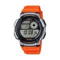 Pikkukuva 1 / 2: Miesten rannekellot Casio WORLD TIME ILLUMINATOR Oranssi (Ø 43 mm)