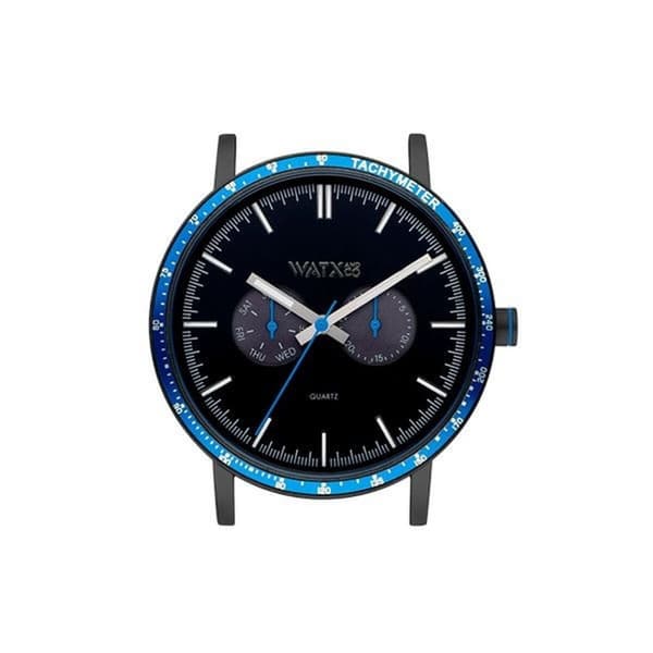 Unisex ur Watx & Colors WXCA2746 Sort (Ø 44 mm)