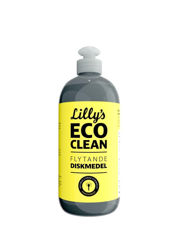 Ekologiskt handdiskmedel med citronolja - Lilly´s Eco Clean