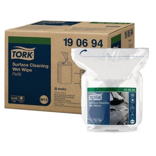 Våtduk TORK Refill Pre W15 yta 58/fp