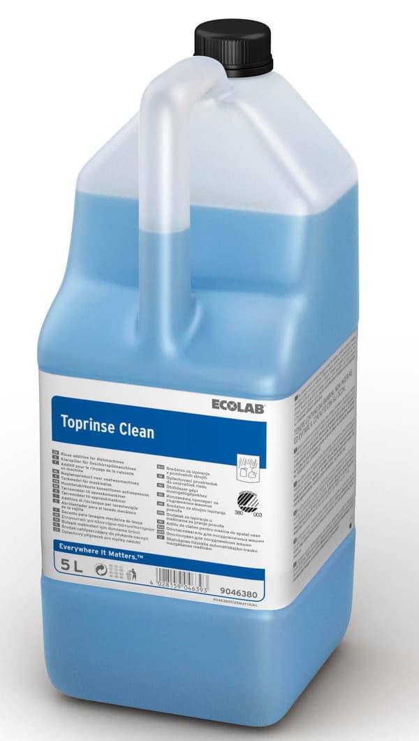 Torkmedel ECOLAB Toprinse Clean 5L 2/fp