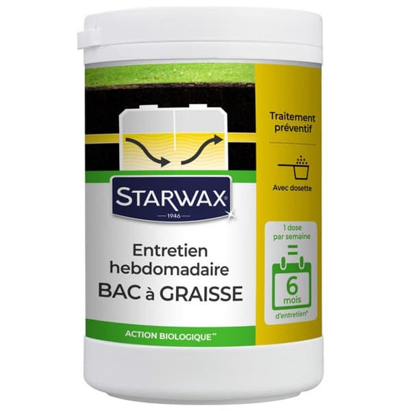 Starwax fettavskiljare underhåll - 750 g låda