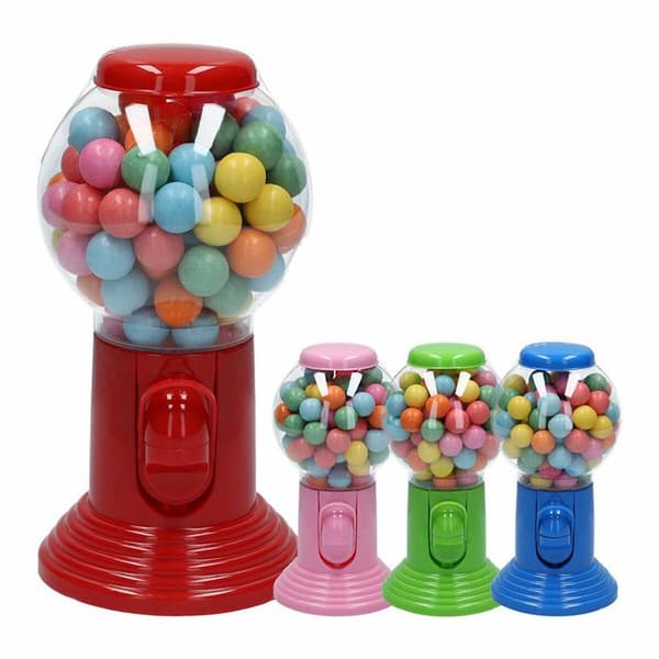 Automatisk tuggummidispenser - BigBuy Home - XL - Flerfärgad - 270 g - Kökstillbehör