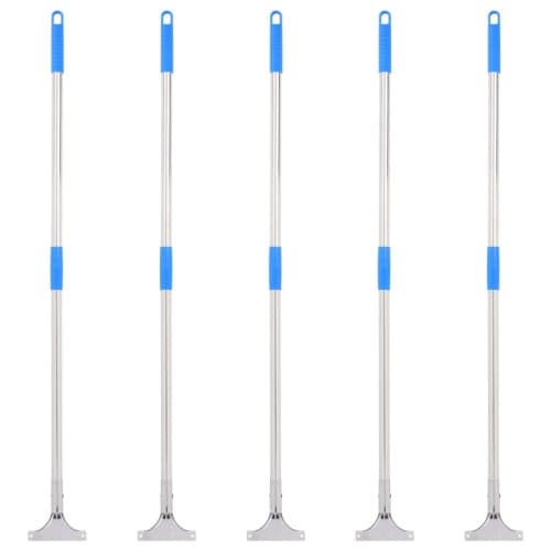 Skaft till golvskrapa 5 st 119,5 cm stål och plast