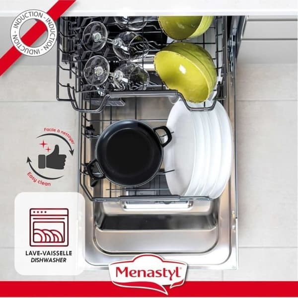 THEKITCHENETTE Musselpanna 3645567 2,7L Alla värmekällor inklusive induktion