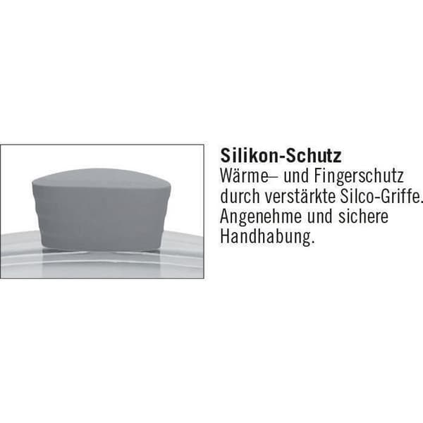 GSW keramisk kokplatta Greblon induktion Bolero Grey - 28 cm