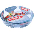 Miniatyrbillede 3 af 4: PYREX 4 / Quart Classic Glass formform 26 cm transparent