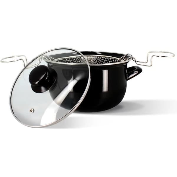 THEKITCHENETTE Fryer med lock 3645580 26cm Alla värmekällor inklusive induktion
