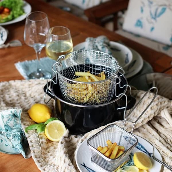 THEKITCHENETTE Fryer med lock 3645580 26cm Alla värmekällor inklusive induktion