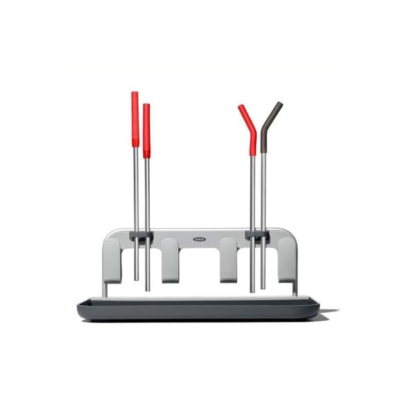Vattenflaskställ - OXO - kapacitet 4 flaskor - fällbart - 31 x 16 x 12 cm