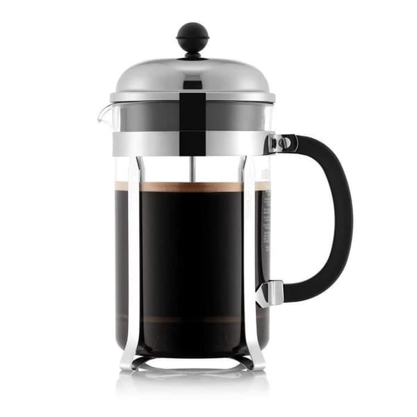 Chambord - Bodum Kolv Coffee Maker, 12 koppar, 1,5 L, rostfritt stål