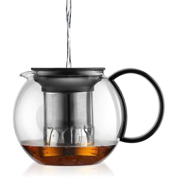 Tekanna BODUM - ASSAM - plastlock - filter i rostfritt stål - 1,0 l